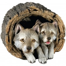 Sandicast Forever Friends Wolf Pups Sculpture QXS1117